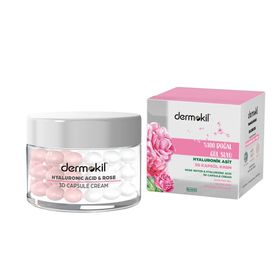 Dermokil 50 ml Gül Suyu Canlandırıcı Yenileyici 3D Kapsül Krem