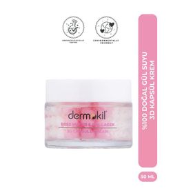 Dermokil 50 ml Gül Suyu Canlandırıcı Yenileyici 3D Kapsül Krem