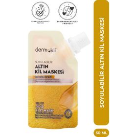 Dermokil 50 ml Soyulabilir Altın Kil Maskesi