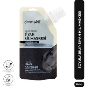 Dermokil 50 ml Soyulabilir Siyah Kil Maskesi