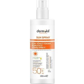 Dermokil 50 SPF 200 ml Çok Yönlü Yüksek Koruyucu Güneş Spreyi