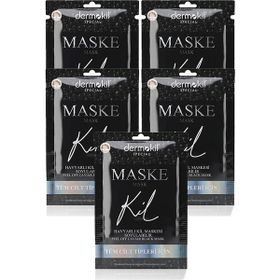 Dermokil 5x15 ml Havyarlı Siyah Kil Yüz Maskesi