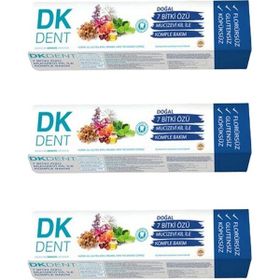 Dermokil 7 Bitki Özlü 3x75 ml Diş Macunu