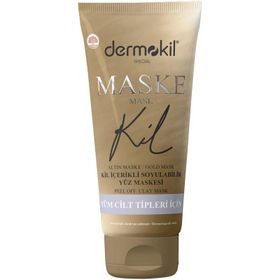 Dermokil 75 gr Altın Maske Kil İçerikli Soyulabilir Yüz Maskesi
