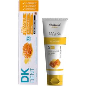 Dermokil 75 ml Ballı Maske + Propolis 75 ml Diş Macunu