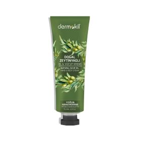 Dermokil 75 ml Doğal Zeytinyağlı El ve Vücut Kremi