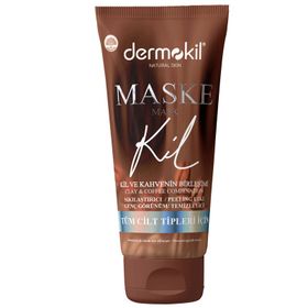 Dermokil 75 ml Kahve İçerikli Yüz Kil Maskesi