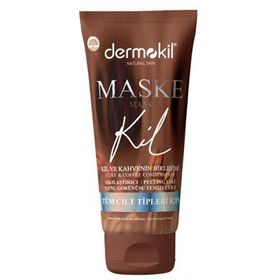 Dermokil 75 ml Kahve İçerikli Yüz Kil Maskesi