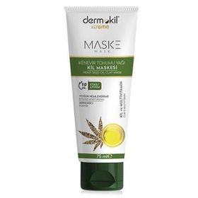 Dermokil 75 ml Kenevir Tohumu Yağı Kil Maskesi