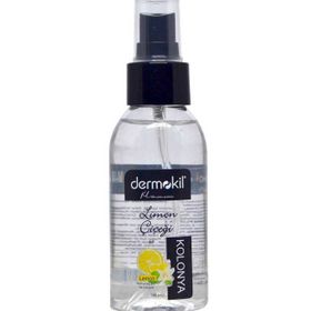 Dermokil 80° 100 ml Sprey Limon Çiçeği Alkollü Kolonya (3 adet)