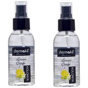 Dermokil 80° 2x100 ml Sprey Limon Çiçeği Alkollü Kolonya