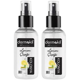 Dermokil 80° 2x100 ml Sprey Limon Çiçeği Alkollü Kolonya