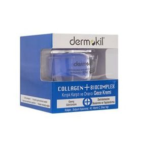 Dermokil Anti Age Gece 50 ml Yaşlanma Karşı Krem