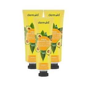 Dermokil Avokado Özlü 3x75 ml El ve Vücut Kremi