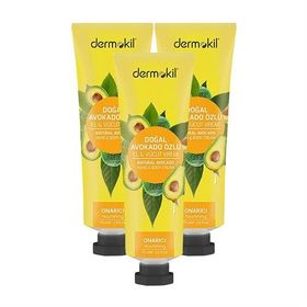 Dermokil Avokado Özlü 3x75 ml El ve Vücut Kremi