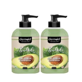 Dermokil Avokado Özlü Doğal 2x500 ml Sıvı Sabun