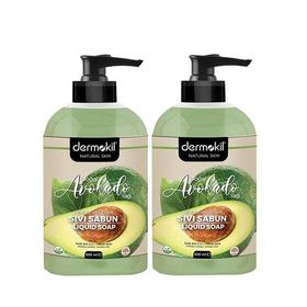 Dermokil Avokado Özlü Doğal 2x500 ml Sıvı Sabun