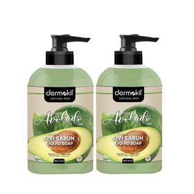 Dermokil Avokado Özlü Doğal 2x500 ml Sıvı Sabun