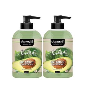 Dermokil Avokado Özlü Doğal 2x500 ml Sıvı Sabun