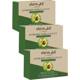 Dermokil Avokado Yağı 3x100 g Katı Sabun