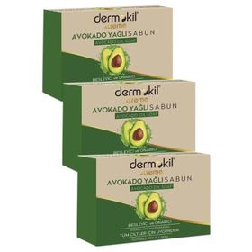 Dermokil Avokado Yağı 3x100 g Katı Sabun