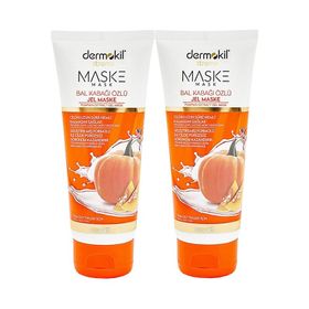 Dermokil Balkabağı Özlü 2x75 ml Jel Yüz Maskesi