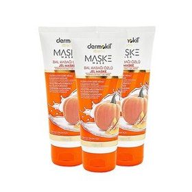 Dermokil Balkabağı Özlü 3x75 ml Jel Yüz Maskesi
