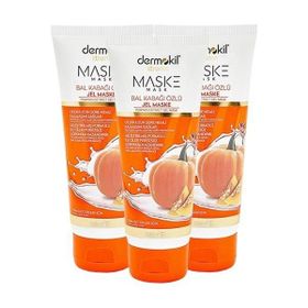 Dermokil Balkabağı Özlü 3x75 ml Jel Yüz Maskesi