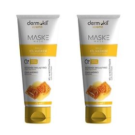 Dermokil Ballı Sıkılaştırıcı Canlandırıcı 2x75 ml Kil Maskesi