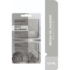 Dermokil Beyazlatıcı Etkili 15 ml Beyaz Kil Maskesi