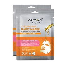 Dermokil C Vitamini 2x23 gr Serum Kağıt Maske