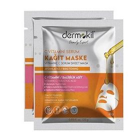 Dermokil C Vitamini 2x23 gr Serum Kağıt Maske