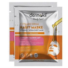Dermokil C Vitamini 2x23 gr Serum Kağıt Maske