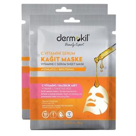 Dermokil C Vitamini 2x23 gr Serum Kağıt Maske
