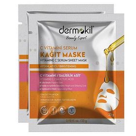 Dermokil C Vitamini 2x23 gr Serum Kağıt Maske