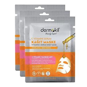 Dermokil C Vitamini 3x23 gr Serum Kağıt Maske