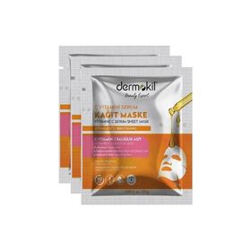 Dermokil C Vitamini 3x23 gr Serum Kağıt Maske