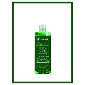 Dermokil Çay Ağacı Yağı Micellar 400 ml Makyaj Temizleme Suyu