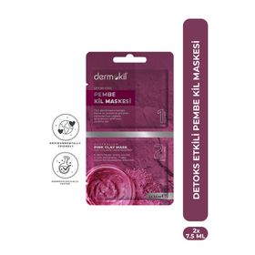 Dermokil Detoks Etkili Pembe 2.75 ml Kil Maskesi