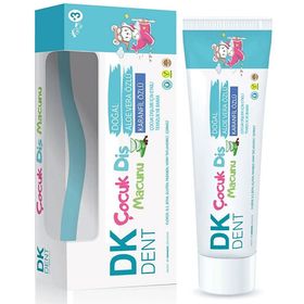 Dermokil Diş Fırçası Hediyeli 50 ml Orman Meyveleri Florürsüz Çocuk Diş Macunu