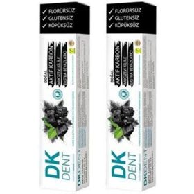 Dermokil Dk Dent Aktif Karbon Kil Beyazlatıcı 2x100 ml Diş Macunu