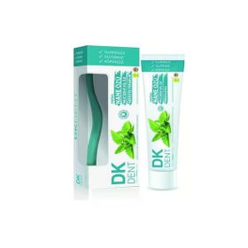 Dermokil DK Dent Doğal Koruyucu Naneli 2x75 ML Diş Macunu+2'li Fırça