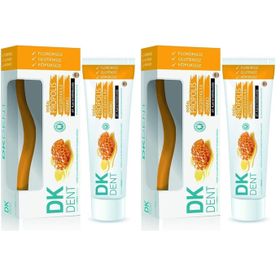 Dermokil DK Dent Doğal Koruyucu Propolis 2x75 ML Diş Macunu+2'li Fırça