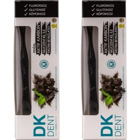 Dermokil Dk Dent Karbonlu 2x75 ml Diş Macunu