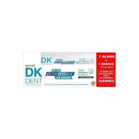 Dermokil DK Dent Tam Koruma Doğal Beyazlık 2x100 ml Diş Macunu