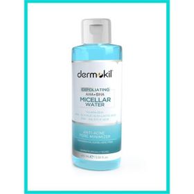 Dermokil Exfoliating AHA+ BHA+ 400 ml Makyaj Temizleme Suyu