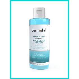 Dermokil Exfoliating AHA+ BHA+ 400 ml Makyaj Temizleme Suyu