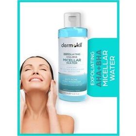 Dermokil Exfoliating AHA+ BHA+ 400 ml Makyaj Temizleme Suyu