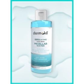 Dermokil Exfoliating AHA+ BHA+ 400 ml Makyaj Temizleme Suyu