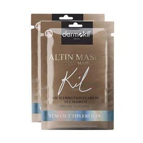 Dermokil Gold 2x15 ml Kil İçerikli Soyulabilir Yüz Maskesi